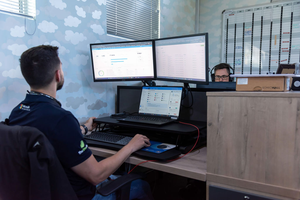 NETCONFIG technicians supporting Gauteng clients